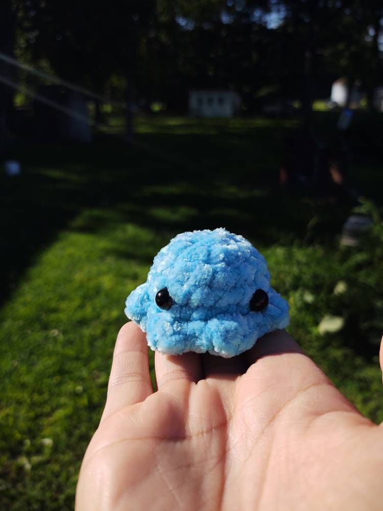 Mini velvet pastel octopus plushies